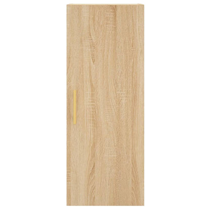 Highboard Sonoma-Eiche 34,5x34x180 cm Holzwerkstoff