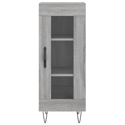 Highboard Grau Sonoma 34,5x34x180 cm Holzwerkstoff
