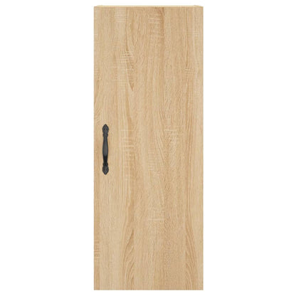 Highboard Sonoma-Eiche 34,5x34x180 cm Holzwerkstoff