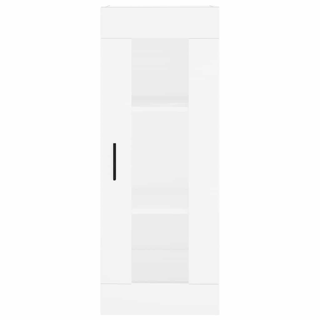 Highboard Weiß 34,5x34x180 cm Holzwerkstoff