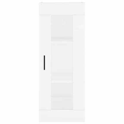 Highboard Weiß 34,5x34x180 cm Holzwerkstoff