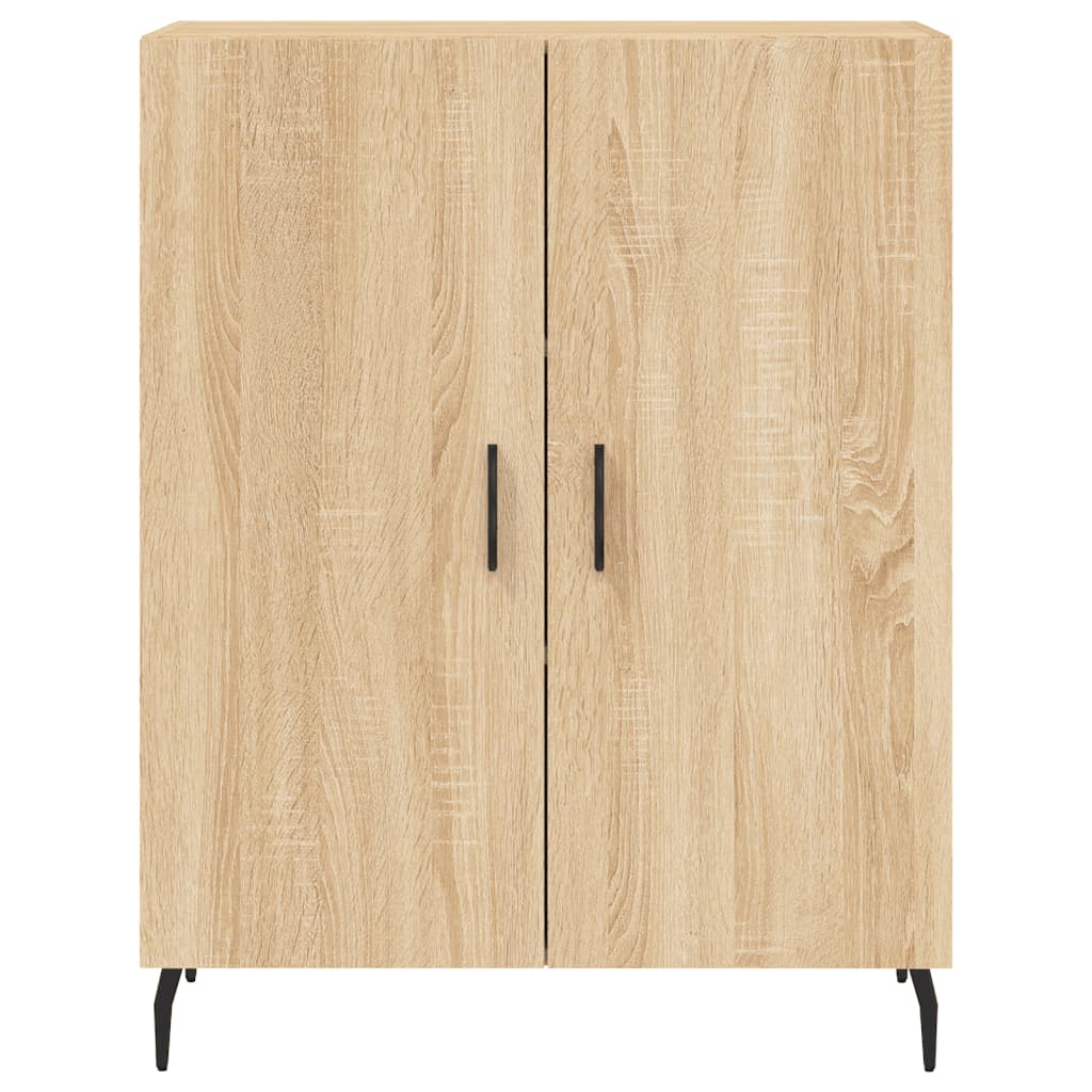 Highboard Sonoma-Eiche 69,5x34x180 cm Holzwerkstoff