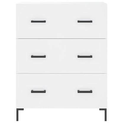 Highboard Weiß 69,5x34x180 cm Holzwerkstoff