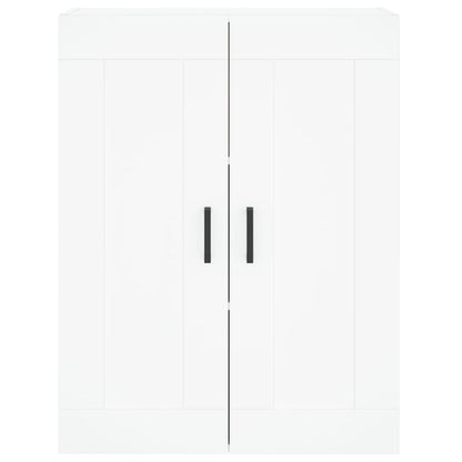 Highboard Weiß 69,5x34x180 cm Holzwerkstoff