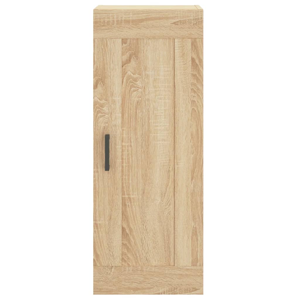 Highboard Sonoma-Eiche 34,5x34x180 cm Holzwerkstoff