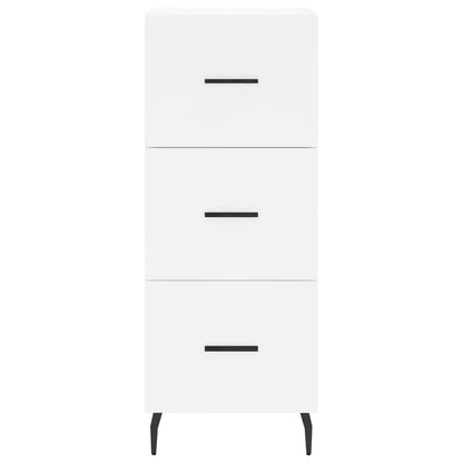 Highboard Weiß 34,5x34x180 cm Holzwerkstoff