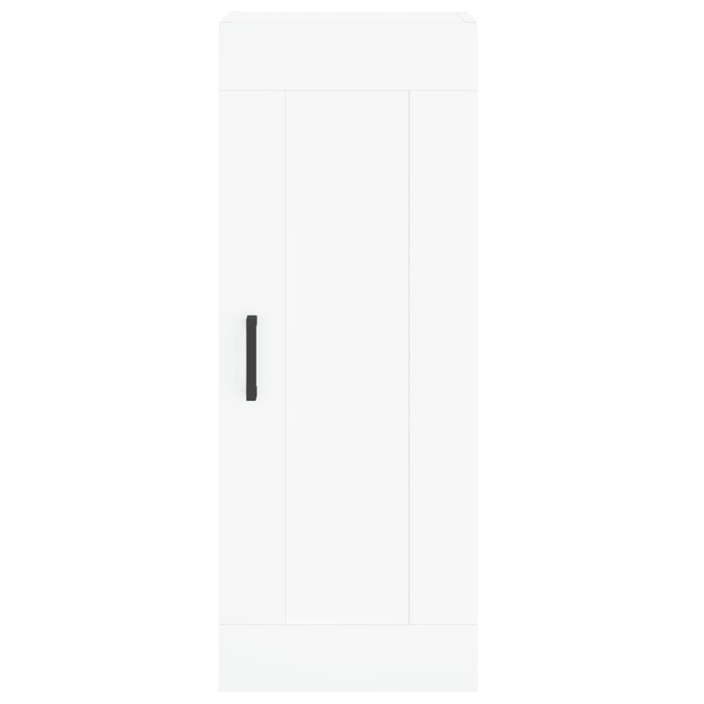 Highboard Weiß 34,5x34x180 cm Holzwerkstoff