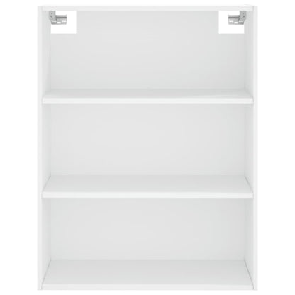 Highboard Weiß 69,5x34x180 cm Holzwerkstoff