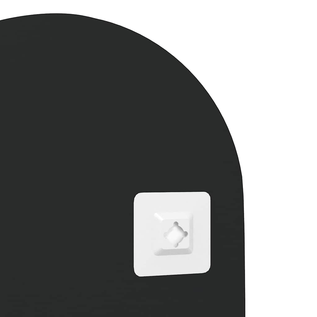 Wandspiegel 20x50 cm Glas Oval