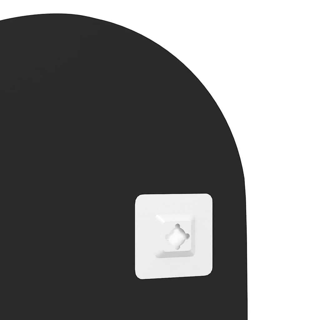 Wandspiegel 25x60 cm Glas Oval