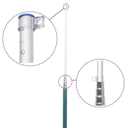 Flagge der Türkei mit Mast 5,5 m Aluminium