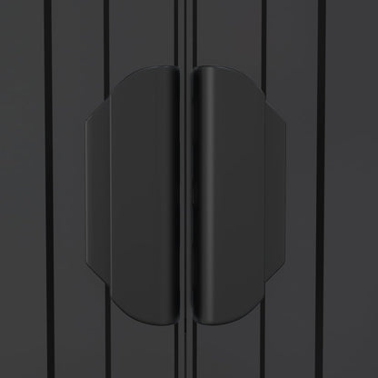 Geräteschuppen Anthrazit 192x274x223 cm Verzinkter Stahl