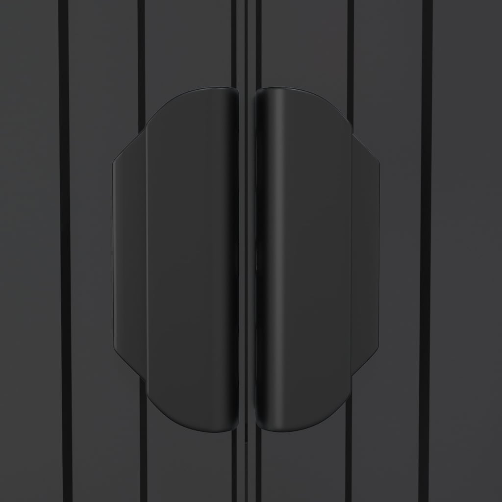 Geräteschuppen Anthrazit 192x1021x223 cm Verzinkter Stahl