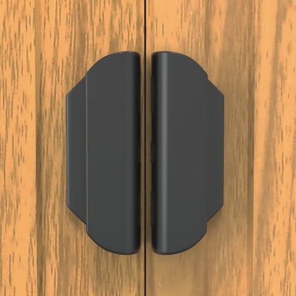 Geräteschuppen Hellbraun 192x689x223 cm Verzinkter Stahl