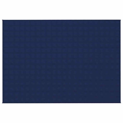 Gewichtsdecke Blau 155x220 cm 11 kg Stoff