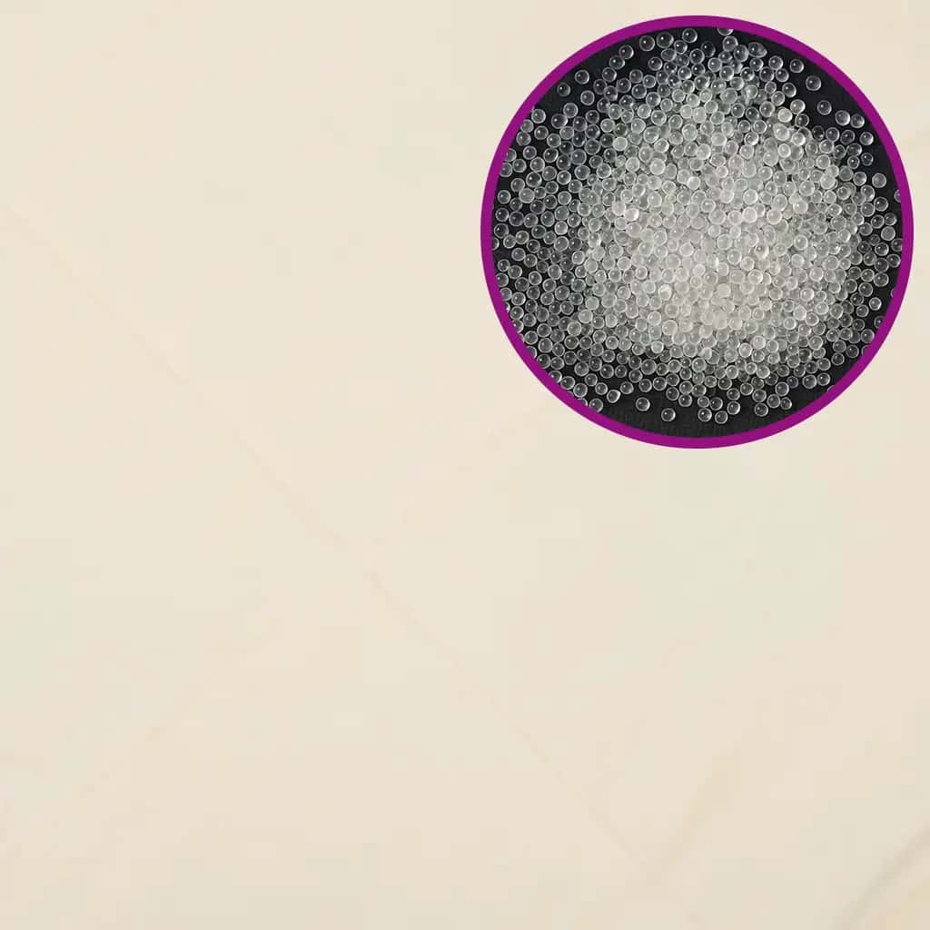 Gewichtsdecke Hellcreme 200x225 cm 13 kg Stoff