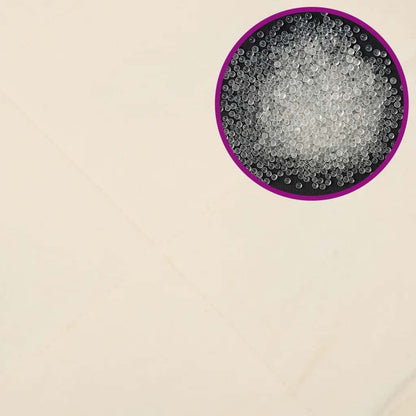 Gewichtsdecke Hellcreme 220x235 cm 15 kg Stoff