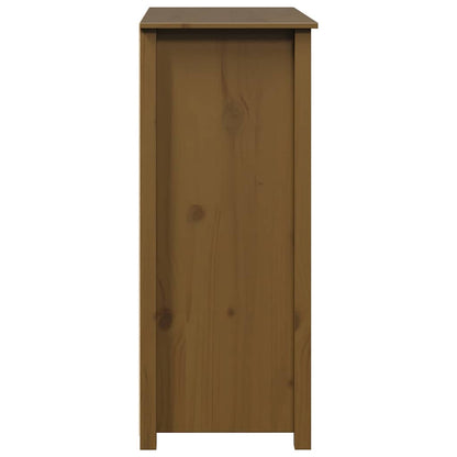 Highboard Honigbraun 83x41,5x100 cm Massivholz Kiefer