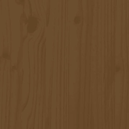 Highboard Honigbraun 83x41,5x100 cm Massivholz Kiefer