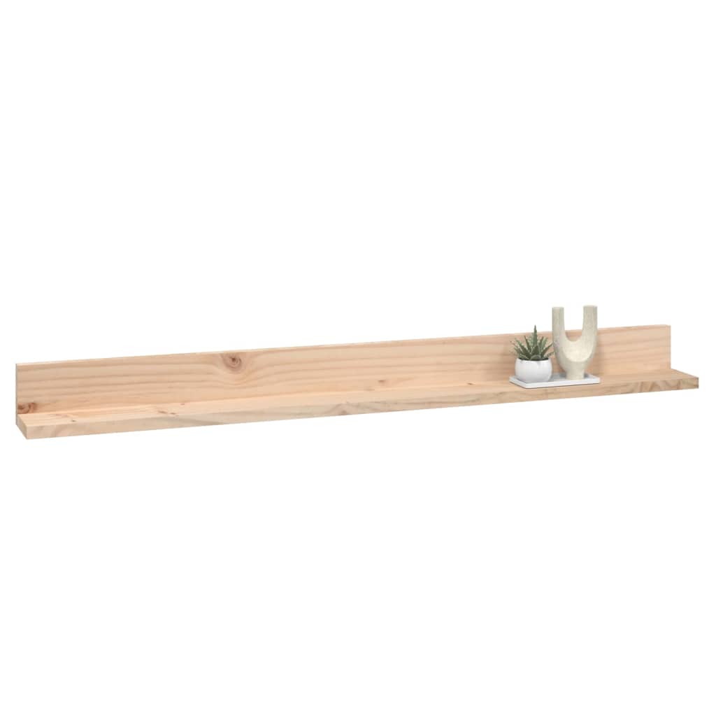 Wandregale 2 Stk. 110x11x9 cm Massivholz Kiefer