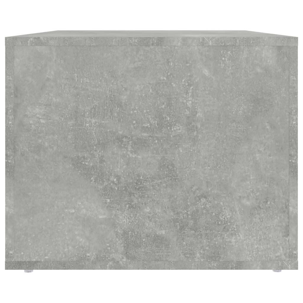 Couchtisch Betongrau 80x50x40 cm Holzwerkstoff
