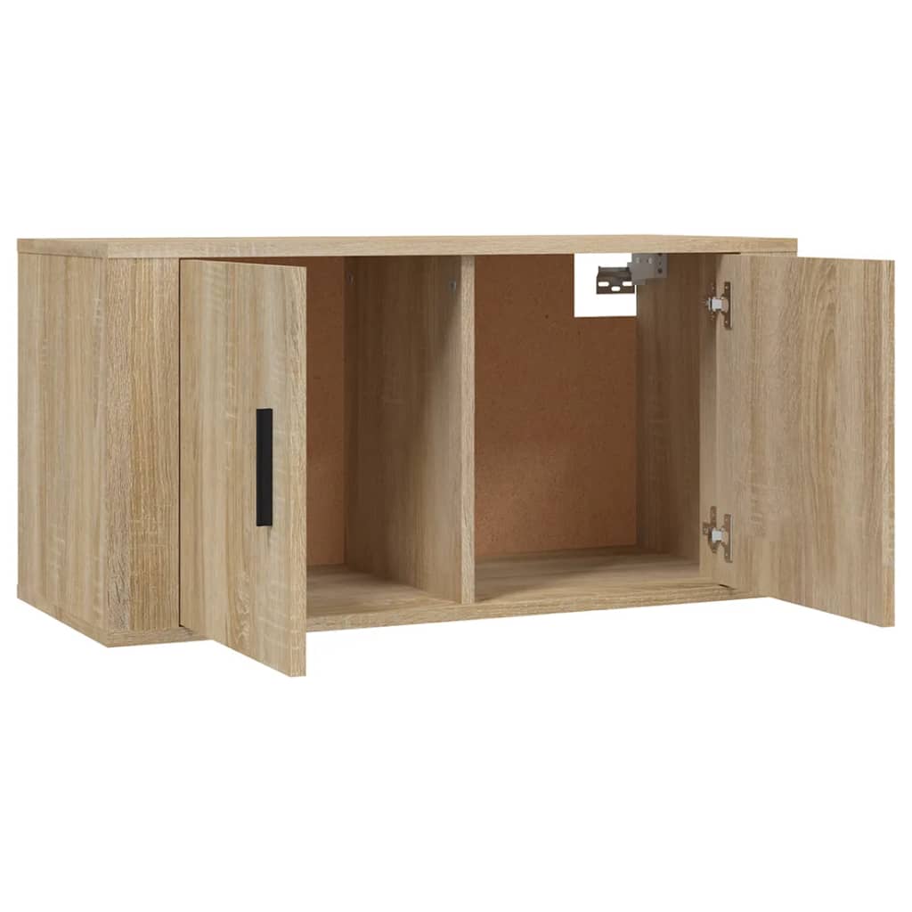 TV-Wandschrank Sonoma-Eiche 80x34,5x40 cm