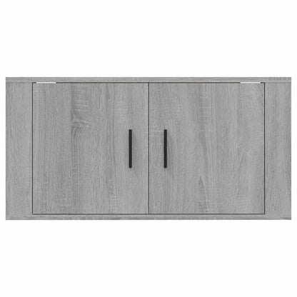 TV-Wandschrank Grau Sonoma 80x34,5x40 cm