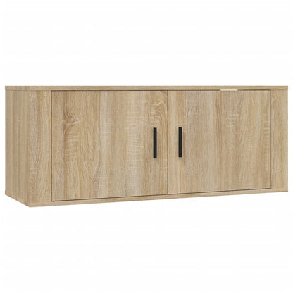 TV-Wandschrank Sonoma-Eiche 100x34,5x40 cm