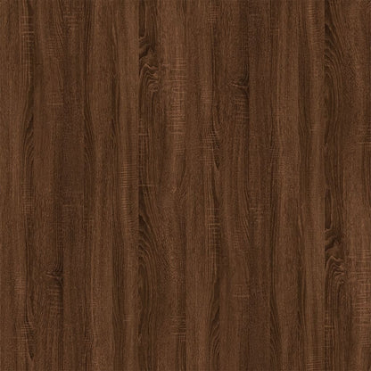 TV-Wandschränke 2 Stk. Braun Eichen-Optik 40x34,5x40 cm