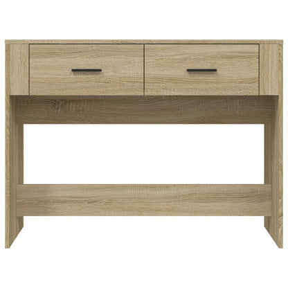 Konsolentisch Sonoma-Eiche 100x39x75 cm Holzwerkstoff