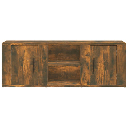 TV-Schrank Räuchereiche 100x31,5x35 cm Holzwerkstoff