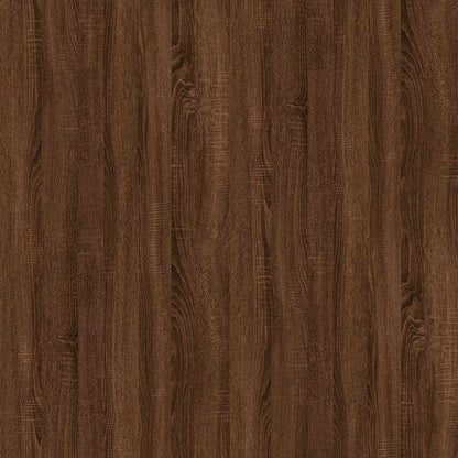 Couchtisch Braun Eichen-Optik 60x44,5x45 cm Holzwerkstoff