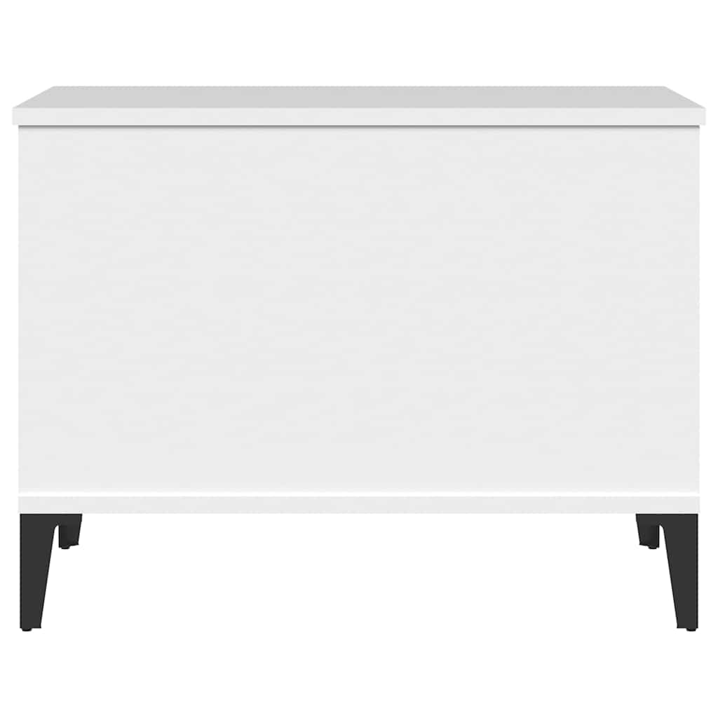 Couchtisch Weiß 60x44,5x45 cm Holzwerkstoff