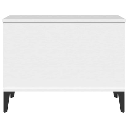 Couchtisch Weiß 60x44,5x45 cm Holzwerkstoff