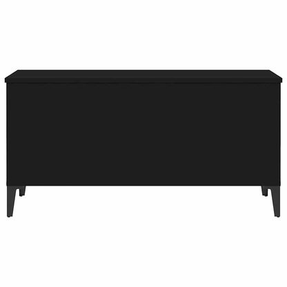 Couchtisch Schwarz 90x44,5x45 cm Holzwerkstoff