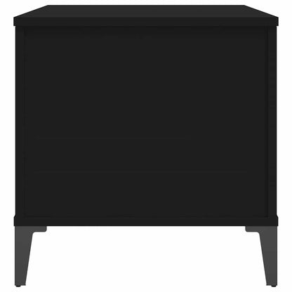 Couchtisch Schwarz 90x44,5x45 cm Holzwerkstoff