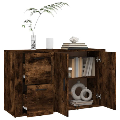 Sideboard Räuchereiche 100x33x59,5 cm Holzwerkstoff