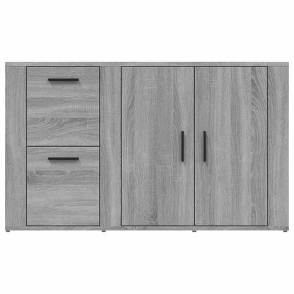 Sideboard Grau Sonoma 100x33x59,5 cm Holzwerkstoff