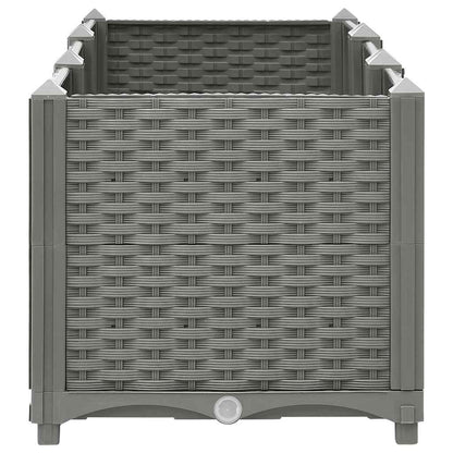 Hochbeet 120x40x38 cm Polypropylen