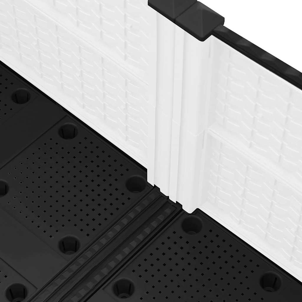 Hochbeet 160x40x38 cm Polypropylen