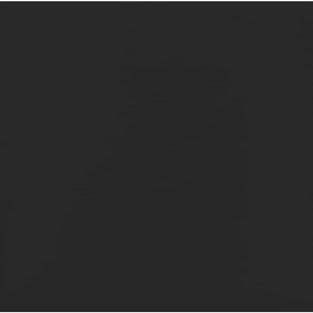 3-tlg. Garten-Lounge-Set mit Kissen Schwarz Poly Rattan