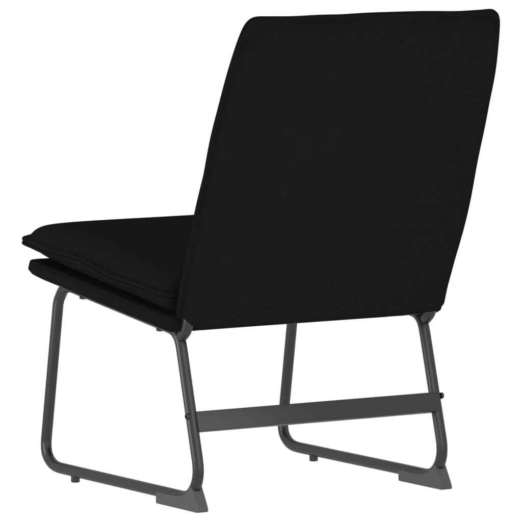 Loungesessel Schwarz 52x75x76 cm Stoff