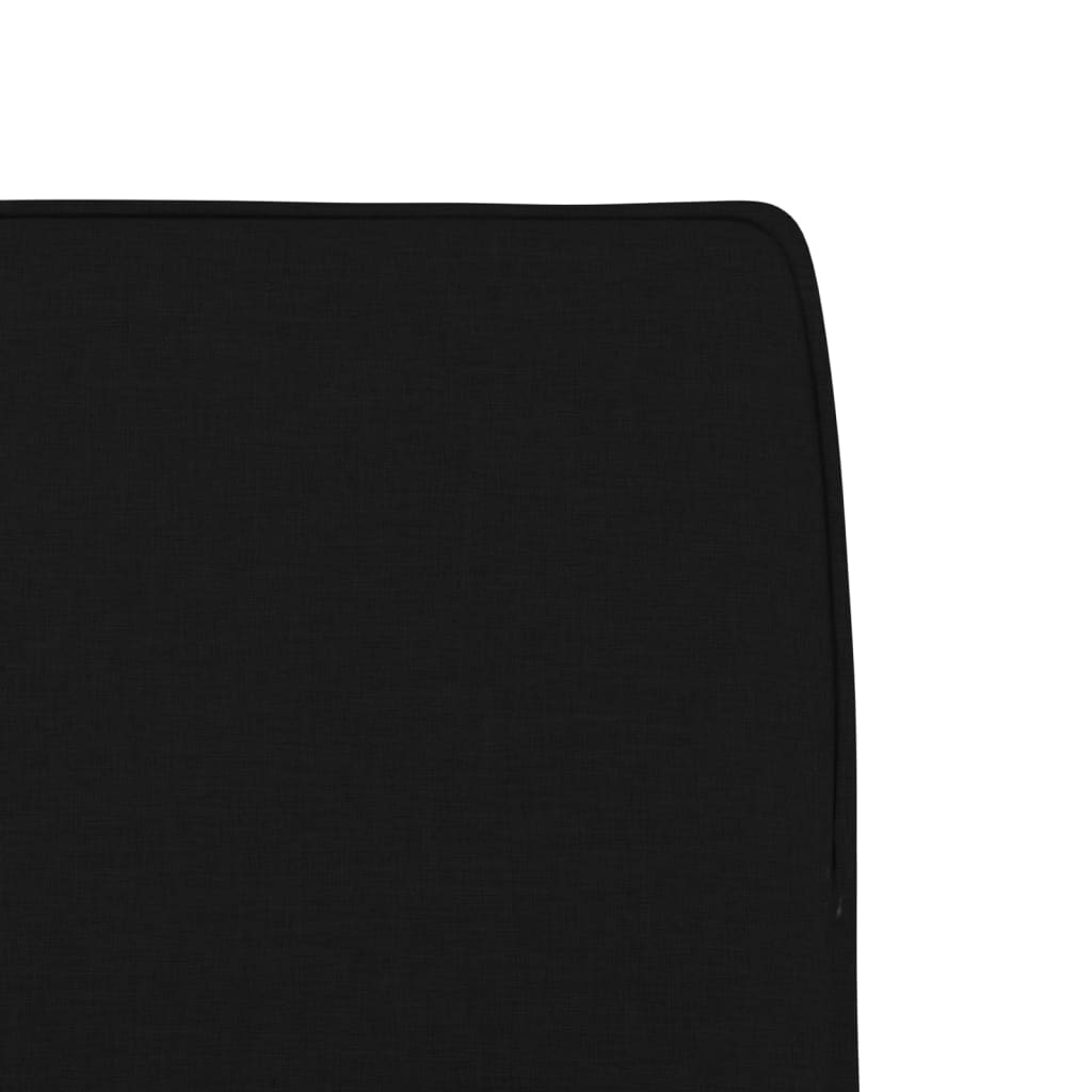 Loungesessel Schwarz 52x75x76 cm Stoff
