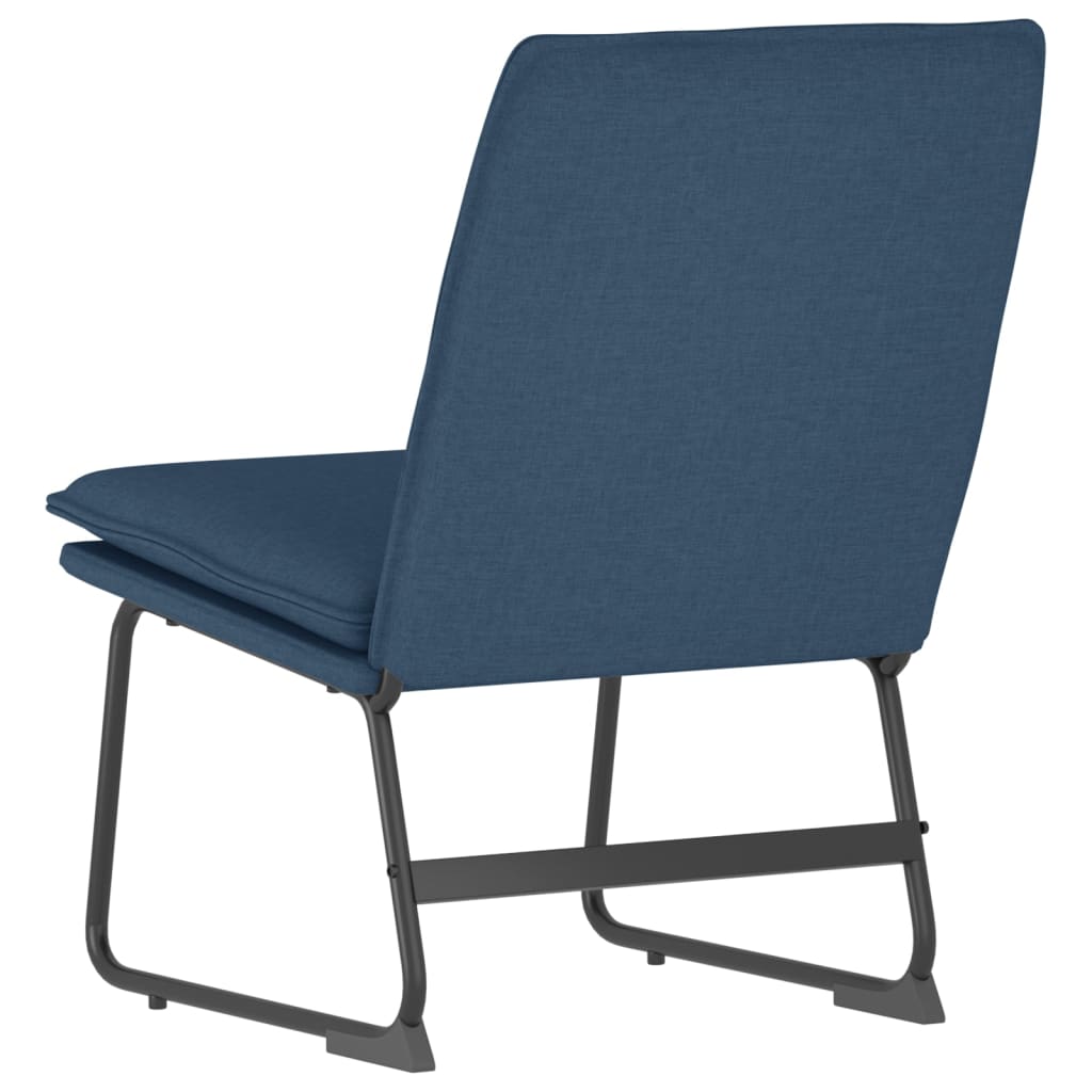 Loungesessel Blau 52x75x76 cm Stoff