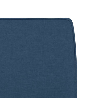 Loungesessel Blau 52x75x76 cm Stoff