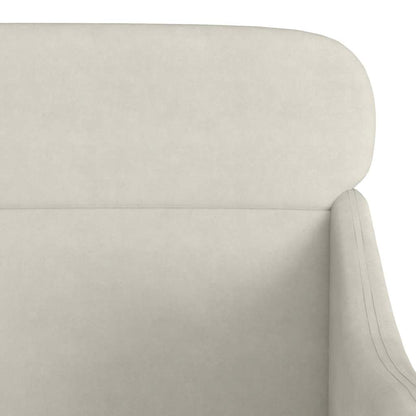 Sessel Creme 63x76x80 cm Samt