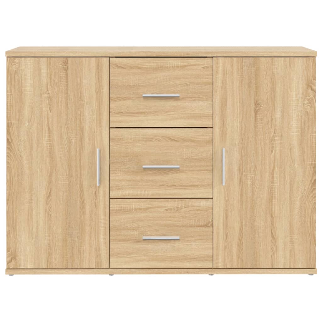 Sideboard Sonoma-Eiche 91x29,5x65 cm Holzwerkstoff