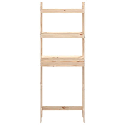 Toilettenregal 63x26x171 cm Massivholz Kiefer