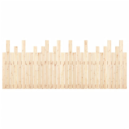 Wand-Kopfteil 204x3x80 cm Massivholz Kiefer