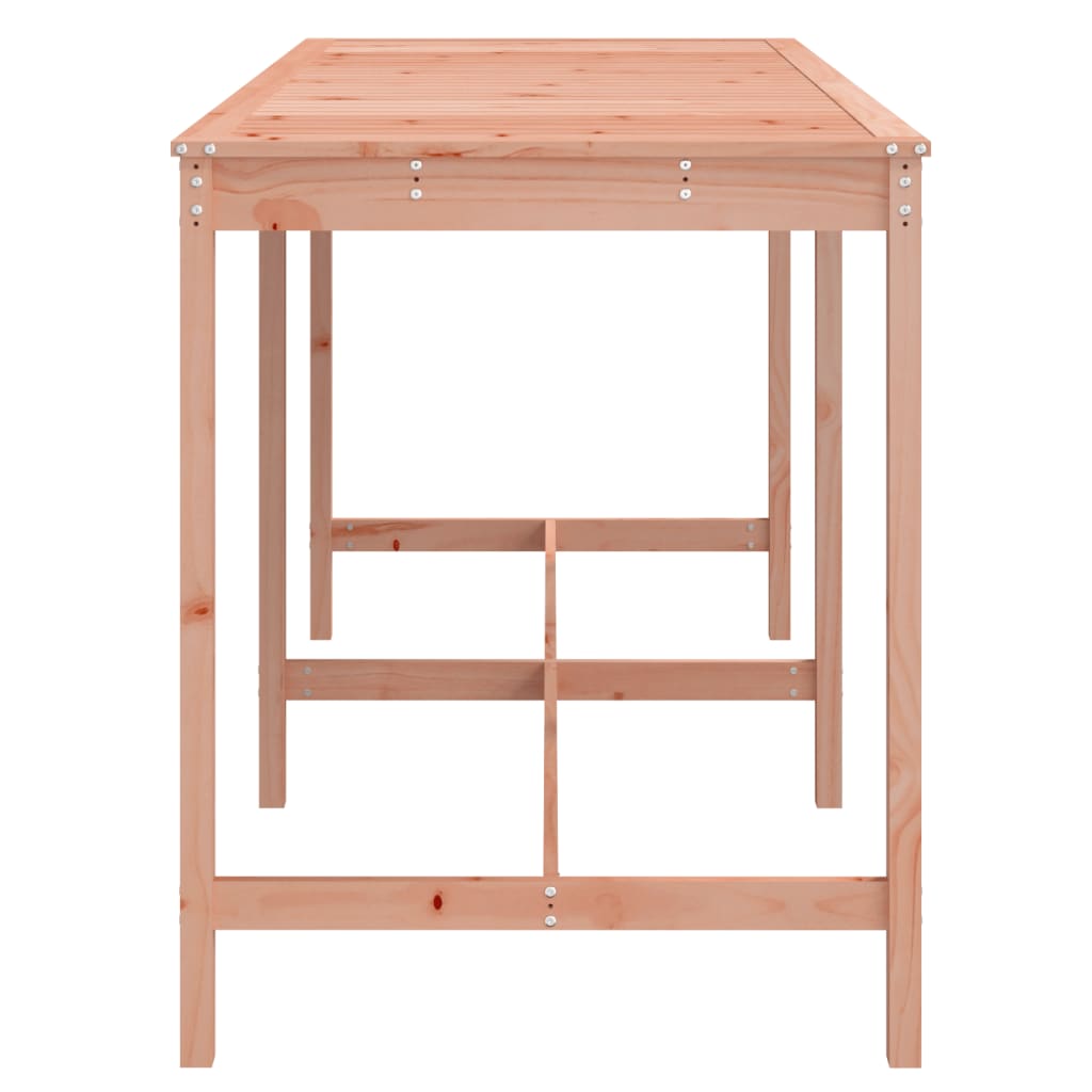 Gartentisch 203,5x90x110 cm Massivholz Douglasie